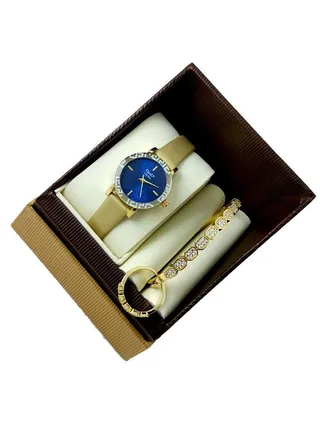 Women's Watch Set With Bracelet And Ring 