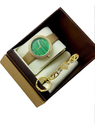Women's Watch Set With Bracelet And Ring 