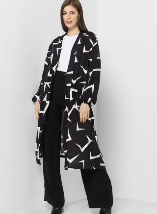 Printed Layering Light Jacket 