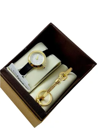 Women's Watch Set With Bracelet And Ring 