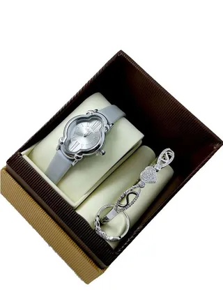 Women's Watch Set With Bracelet And Ring 