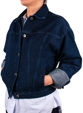 Mavi Su Long Sleeve Denim Jacket Blue 