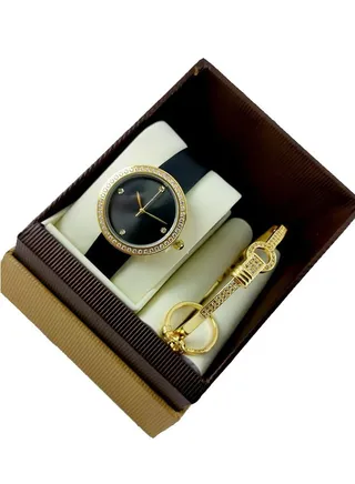 Women's Watch Set With Bracelet And Ring 