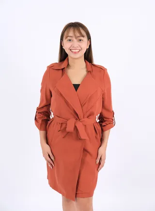 Women’s No Padding Long Sleeves Outwear in Arabian Spice 