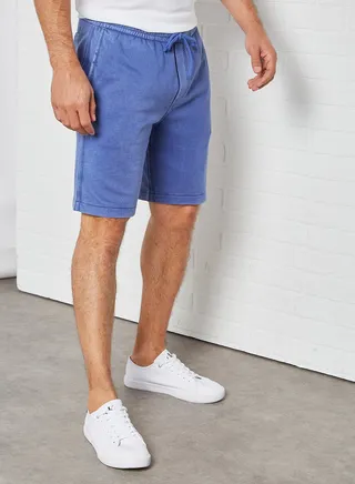 Embroidered Logo Shorts Bright Navy 