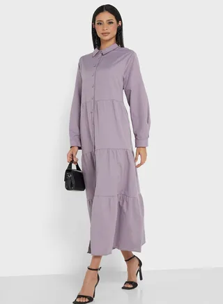 Button Down Dress 