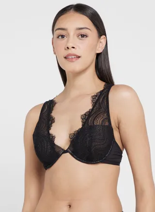 Lace Triangle Bralette 
