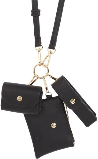 Devon Water Resistant Card Holder Lanyard