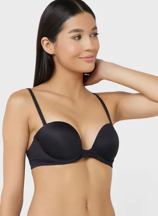 Plunge Neck Bra 