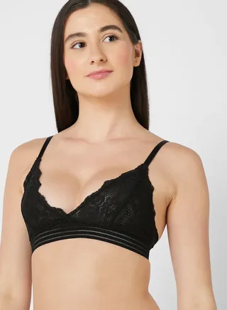 Lace Detail Bra 