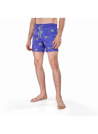 COUP Regular Swim Short For Men - Blue - M 