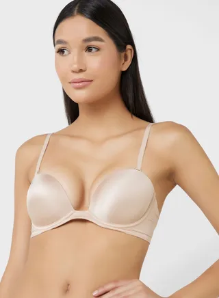 Plunge Neck Bra 