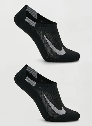 2 Pack Multiplier No Show Socks