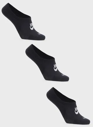 3 Pack Everyday Futura Cushion Footie Socks