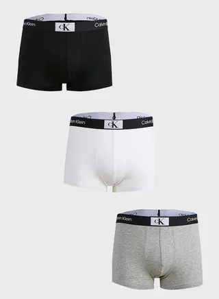3 Pack Logo Band Trunks