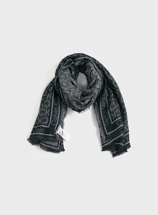 Monogram Jacquard Scarf