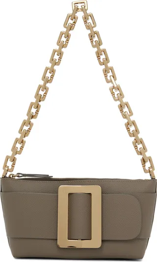 BOYY Taupe Pouchette Epsom Shoulder Bag