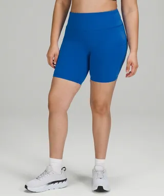 Fast and Free High-Rise Shorts 8"