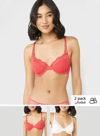 Plunge Neck Bra 