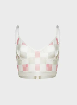 Mesh Detail Bra 
