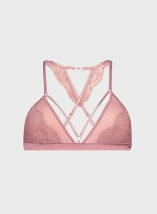 Plunge Neck Bra 