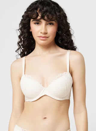 Plunge Neck Bra 