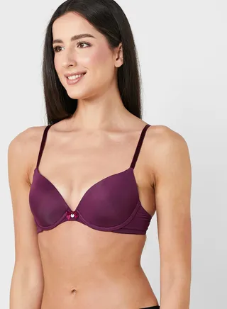Plunge Neck Bra 