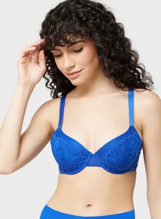 Plunge Neck Bra 