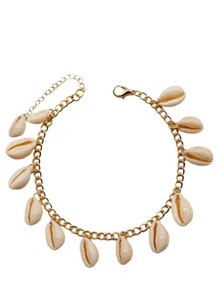 Casual Women Chain Shell Anklet 