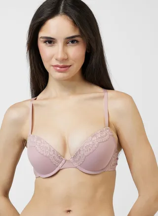 Plunge Neck Bra 