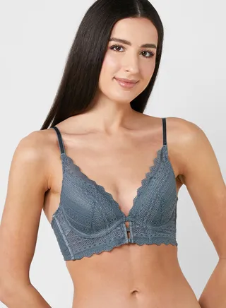 Plunge Neck Bra 