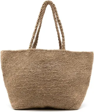 Allegra woven tote bag