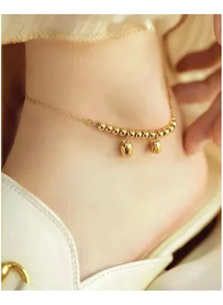 18k Gold Plated Anklet 