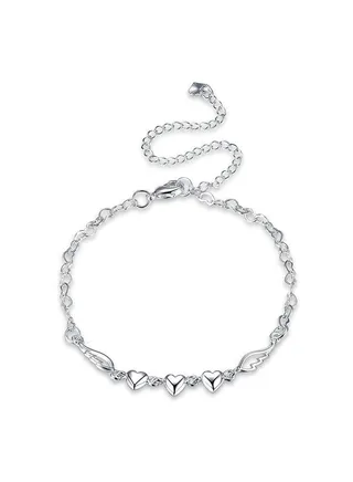 Fashion Design Foot Jewellery Plated Chain Anklet  Lknspca092 