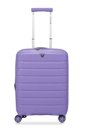 RONCATO | Cabin Trolley Bag | Purple | 20 inches | 4WD wheels | Hard material | PP material | 1Piece | TSA Lock 