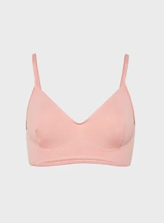 Underwire Ribbed Bralette 