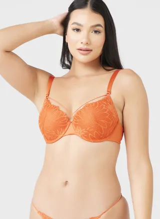 Plunge Neck Bra