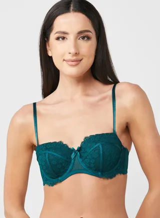 Plunge Neck Bra 