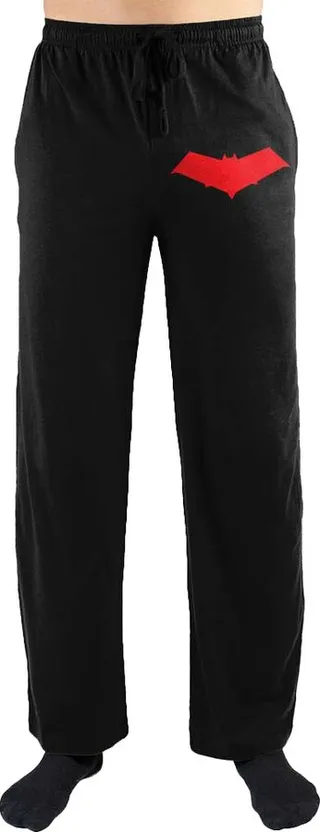 DC Comics The Red Hood Logo Men's Sleepwear Sleepwear Sleep Pajama Pants-Medium