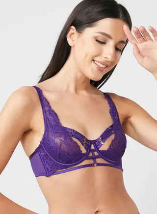 Plunge Neck Bra 