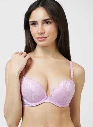 Plunge Neck Bra 