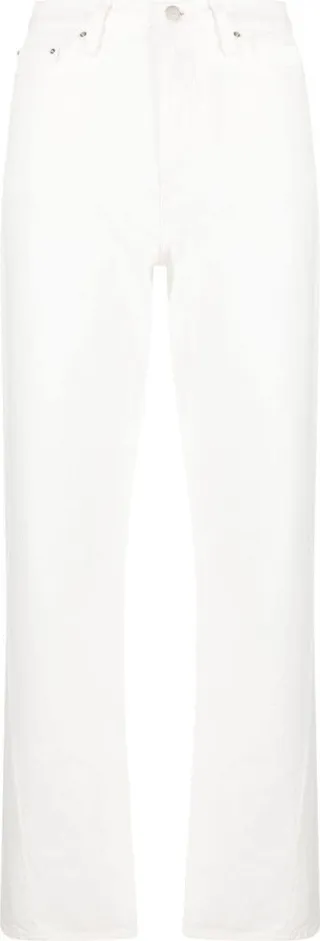 Wide-Leg Organic-Cotton Jeans