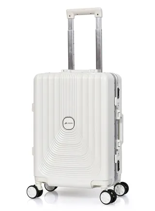 Morano Lightweight Carry-on Luggage with TSA Lock (BEGE) 