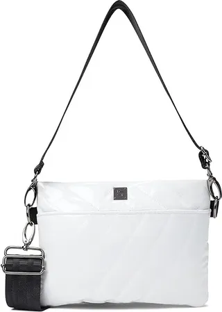 THINK ROYLN Diagonal Bum Bag 2.0 - Medium (White Patent) Handbags