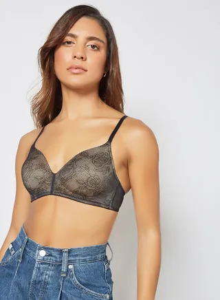 Sculpt Wire Invisilace Full-Cover Bra Nude 