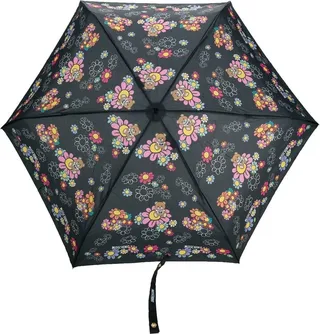 Teddy Bear floral-print umbrella