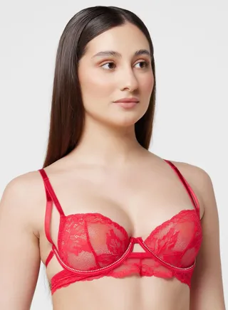 Cut Out Detail Bra 