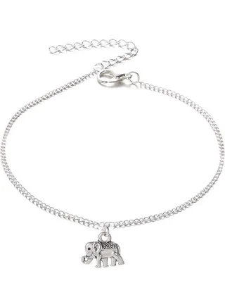 Elephant Design Cute Anklet 