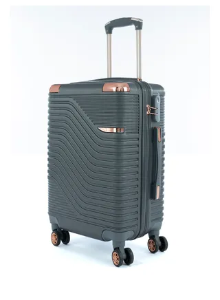 Cabin Carry Check-In Luggage Trolley Size 20 inch grey 