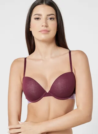 Plunge Neck Bra 